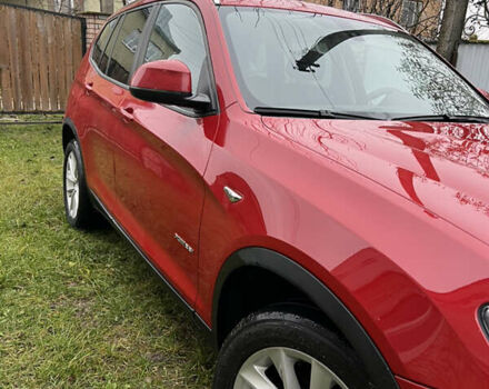 Красный БМВ Х3, объемом двигателя 2 л и пробегом 243 тыс. км за 14500 $, фото 2 на Automoto.ua