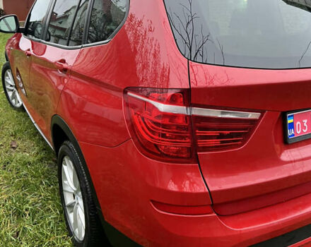 Красный БМВ Х3, объемом двигателя 2 л и пробегом 243 тыс. км за 14500 $, фото 6 на Automoto.ua