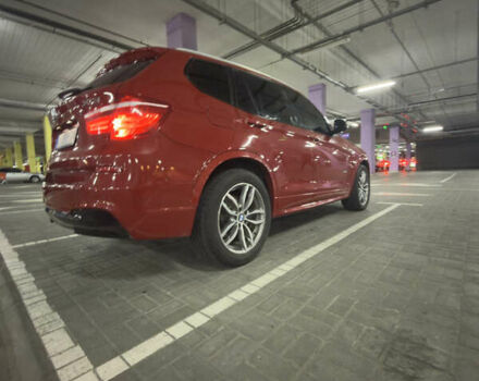 Красный БМВ Х3, объемом двигателя 2 л и пробегом 167 тыс. км за 22500 $, фото 1 на Automoto.ua