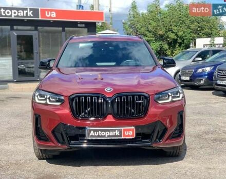 Красный БМВ Х3, объемом двигателя 3 л и пробегом 35 тыс. км за 47690 $, фото 1 на Automoto.ua