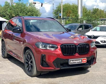 Красный БМВ Х3, объемом двигателя 3 л и пробегом 35 тыс. км за 47690 $, фото 2 на Automoto.ua