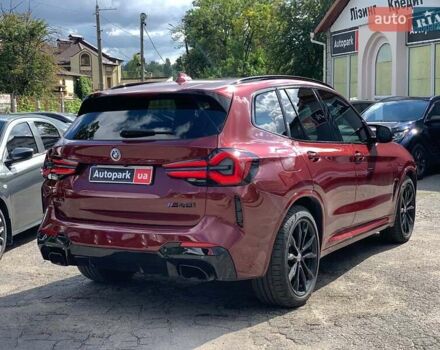 Красный БМВ Х3, объемом двигателя 3 л и пробегом 35 тыс. км за 47690 $, фото 4 на Automoto.ua