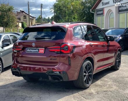 Красный БМВ Х3, объемом двигателя 3 л и пробегом 35 тыс. км за 47690 $, фото 4 на Automoto.ua