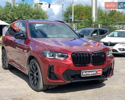 Красный БМВ Х3, объемом двигателя 3 л и пробегом 35 тыс. км за 47690 $, фото 2 на Automoto.ua