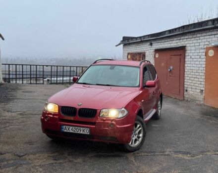 Красный БМВ Х3, объемом двигателя 2.5 л и пробегом 338 тыс. км за 8000 $, фото 1 на Automoto.ua