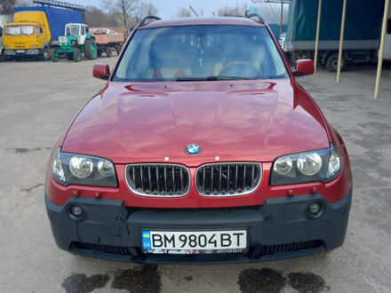 Червоний БМВ Х3, об'ємом двигуна 2.99 л та пробігом 225 тис. км за 12700 $, фото 1 на Automoto.ua