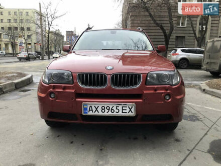 Красный БМВ Х3, объемом двигателя 2.49 л и пробегом 339 тыс. км за 7200 $, фото 1 на Automoto.ua