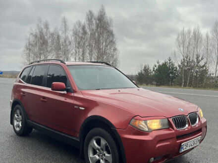 Червоний БМВ Х3, об'ємом двигуна 3 л та пробігом 370 тис. км за 9500 $, фото 1 на Automoto.ua