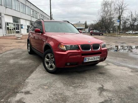 БМВ Х3 2006 в Чернигове на Automoto.ua Красный БМВ Х3, объемом двигателя 3 л и пробегом 366 тыс. км за 8200 $, фото 1 на Automoto.ua