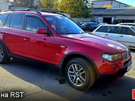 Красный БМВ Х3, объемом двигателя 3 л и пробегом 385 тыс. км за 8500 $, фото 1 на Automoto.ua