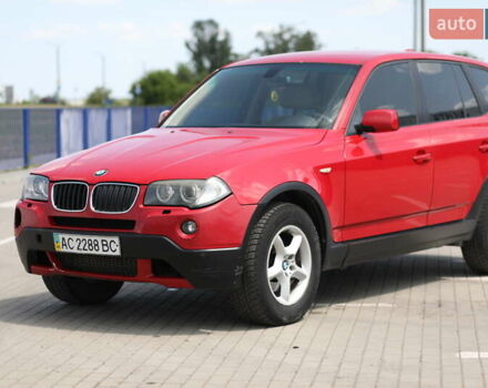 Червоний БМВ Х3, об'ємом двигуна 2 л та пробігом 300 тис. км за 8000 $, фото 1 на Automoto.ua