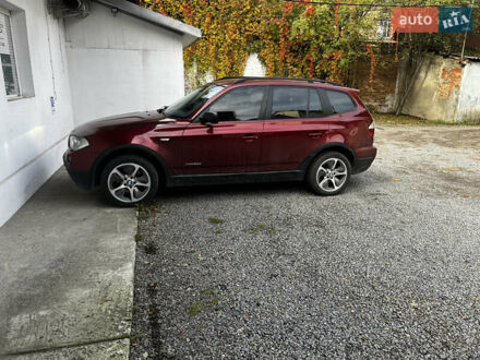 Красный БМВ Х3, объемом двигателя 2 л и пробегом 204 тыс. км за 10000 $, фото 1 на Automoto.ua