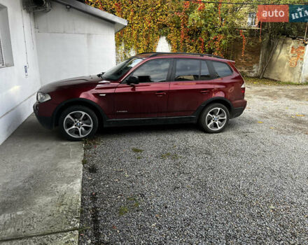 БМВ Х3 2008 в Львове на Automoto.ua Красный БМВ Х3, объемом двигателя 2 л и пробегом 204 тыс. км за 10000 $, фото 1 на Automoto.ua