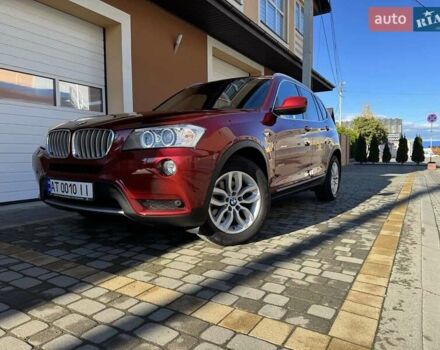 БМВ Х3 2011 в Ивано-Франковске на Automoto.ua Красный БМВ Х3, объемом двигателя 3 л и пробегом 104 тыс. км за 19700 $, фото 1 на Automoto.ua