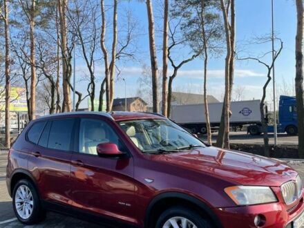Червоний БМВ Х3, об'ємом двигуна 2 л та пробігом 134 тис. км за 13300 $, фото 1 на Automoto.ua