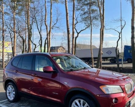 Красный БМВ Х3, объемом двигателя 2 л и пробегом 134 тыс. км за 13300 $, фото 1 на Automoto.ua