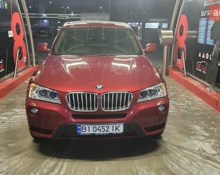 Червоний БМВ Х3, об'ємом двигуна 2 л та пробігом 135 тис. км за 16500 $, фото 1 на Automoto.ua