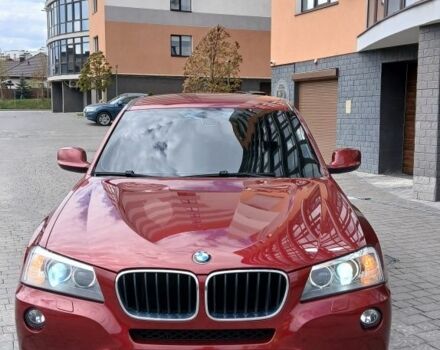 Красный БМВ Х3, объемом двигателя 2 л и пробегом 282 тыс. км за 12450 $, фото 1 на Automoto.ua