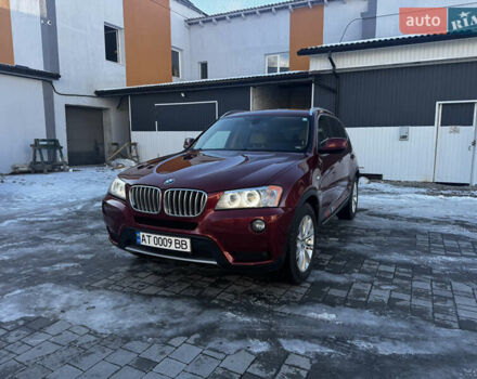 Красный БМВ Х3, объемом двигателя 2 л и пробегом 260 тыс. км за 10900 $, фото 1 на Automoto.ua