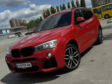 БМВ Х3 2014 в Киеве на Automoto.ua Красный БМВ Х3, объемом двигателя 2 л и пробегом 219 тыс. км за 19200 $, фото 1 на Automoto.ua