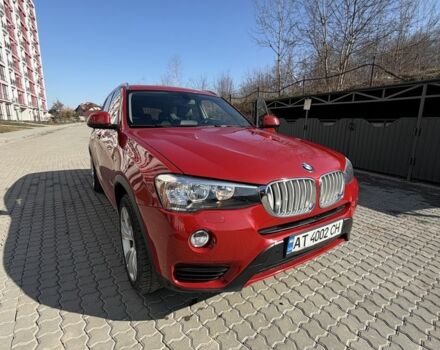 Красный БМВ Х3, объемом двигателя 2 л и пробегом 224 тыс. км за 15999 $, фото 1 на Automoto.ua