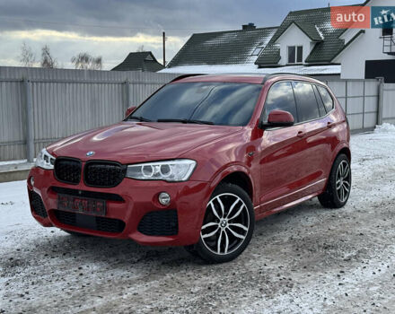 Красный БМВ Х3, объемом двигателя 2 л и пробегом 182 тыс. км за 22800 $, фото 1 на Automoto.ua