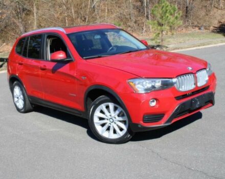 Красный БМВ Х3, объемом двигателя 2 л и пробегом 75 тыс. км за 10500 $, фото 1 на Automoto.ua
