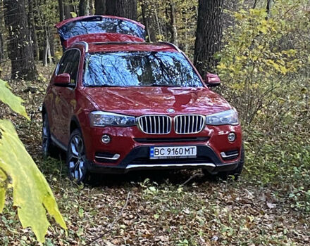 Красный БМВ Х3, объемом двигателя 2 л и пробегом 150 тыс. км за 15000 $, фото 1 на Automoto.ua