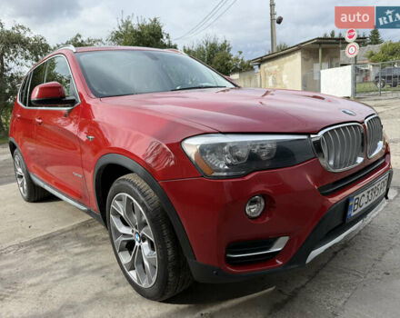 Красный БМВ Х3, объемом двигателя 2 л и пробегом 93 тыс. км за 15300 $, фото 1 на Automoto.ua