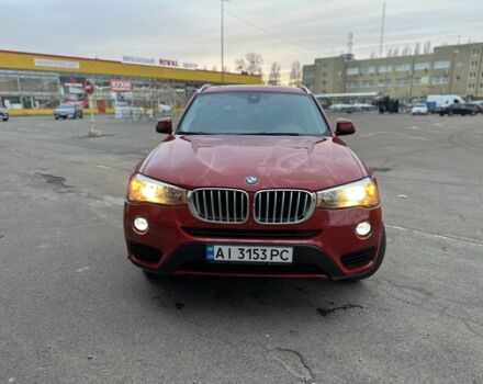 Красный БМВ Х3, объемом двигателя 2 л и пробегом 145 тыс. км за 19500 $, фото 1 на Automoto.ua