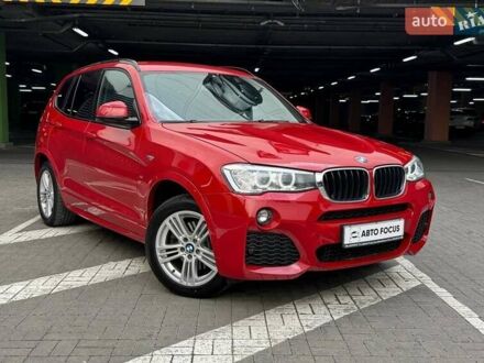 БМВ Х3 2016 в Киеве на Automoto.ua Красный БМВ Х3, объемом двигателя 2 л и пробегом 69 тыс. км за 22990 $, фото 1 на Automoto.ua