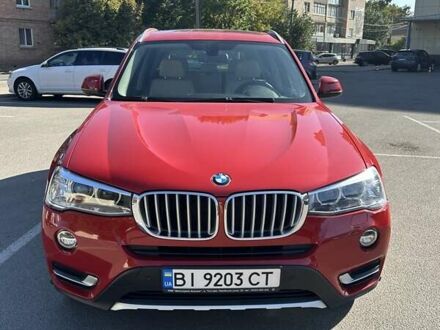 БМВ Х3 2016 в Полтаве на Automoto.ua Красный БМВ Х3, объемом двигателя 2 л и пробегом 28 тыс. км за 20300 $, фото 1 на Automoto.ua