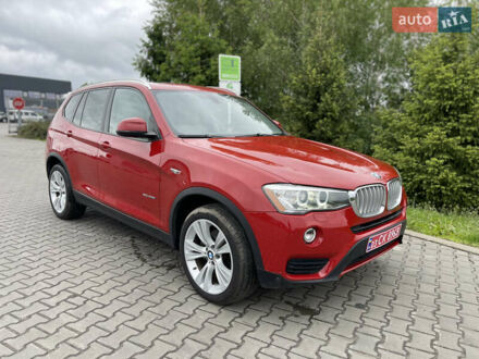 БМВ Х3 2016 в Луцке на Automoto.ua Красный БМВ Х3, объемом двигателя 2 л и пробегом 283 тыс. км за 13250 $, фото 1 на Automoto.ua