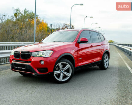 Красный БМВ Х3, объемом двигателя 2 л и пробегом 180 тыс. км за 16200 $, фото 1 на Automoto.ua