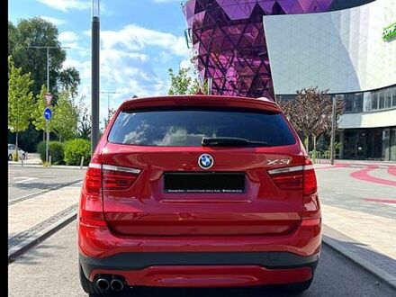 Красный БМВ Х3, объемом двигателя 2 л и пробегом 150 тыс. км за 19500 $, фото 1 на Automoto.ua
