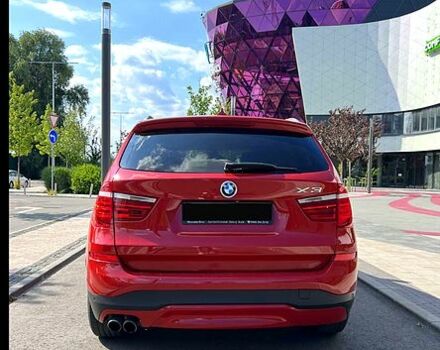 Красный БМВ Х3, объемом двигателя 2 л и пробегом 150 тыс. км за 19500 $, фото 1 на Automoto.ua