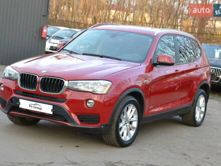 Червоний БМВ Х3, об'ємом двигуна 2 л та пробігом 157 тис. км за 13450 $, фото 1 на Automoto.ua