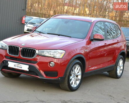 Красный БМВ Х3, объемом двигателя 2 л и пробегом 157 тыс. км за 13450 $, фото 1 на Automoto.ua
