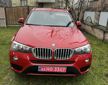 Красный БМВ Х3, объемом двигателя 2 л и пробегом 243 тыс. км за 14500 $, фото 1 на Automoto.ua