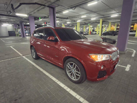 Красный БМВ Х3, объемом двигателя 2 л и пробегом 167 тыс. км за 22500 $, фото 1 на Automoto.ua