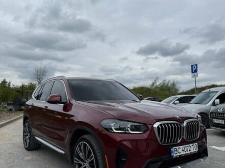 БМВ Х3 2022 у Львові на Automoto.ua Червоний БМВ Х3, об'ємом двигуна 2 л та пробігом 54 тис. км за 40900 $, фото 1 на Automoto.ua