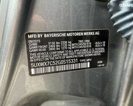 БМВ Х3, об'ємом двигуна 3 л та пробігом 175 тис. км за 13200 $, фото 17 на Automoto.ua