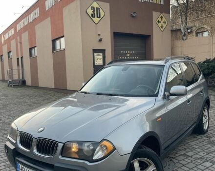 Серый БМВ Х3, объемом двигателя 3 л и пробегом 320 тыс. км за 4200 $, фото 2 на Automoto.ua