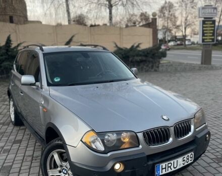 Серый БМВ Х3, объемом двигателя 3 л и пробегом 320 тыс. км за 4200 $, фото 1 на Automoto.ua