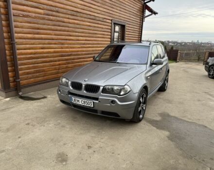 Серый БМВ Х3, объемом двигателя 3 л и пробегом 280 тыс. км за 6000 $, фото 1 на Automoto.ua