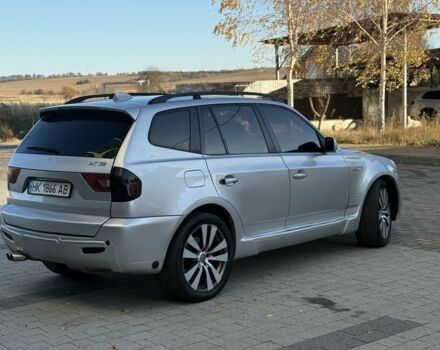 Серый БМВ Х3, объемом двигателя 3 л и пробегом 350 тыс. км за 5499 $, фото 2 на Automoto.ua
