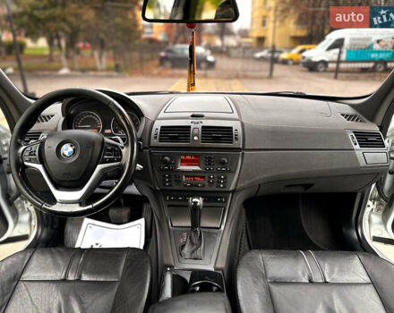 Серый БМВ Х3, объемом двигателя 3 л и пробегом 339 тыс. км за 6555 $, фото 12 на Automoto.ua
