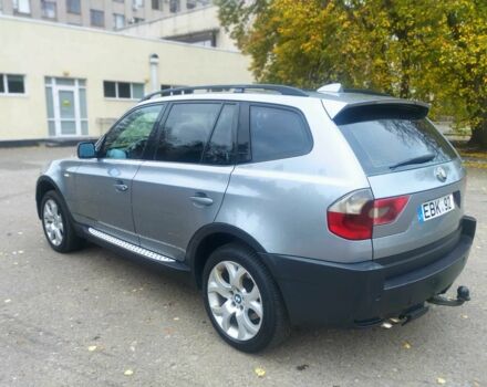 Серый БМВ Х3, объемом двигателя 3 л и пробегом 403 тыс. км за 5300 $, фото 4 на Automoto.ua