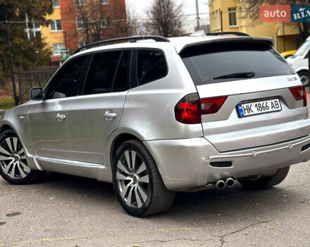 Серый БМВ Х3, объемом двигателя 3 л и пробегом 339 тыс. км за 6555 $, фото 3 на Automoto.ua