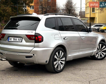 Серый БМВ Х3, объемом двигателя 3 л и пробегом 339 тыс. км за 6555 $, фото 5 на Automoto.ua